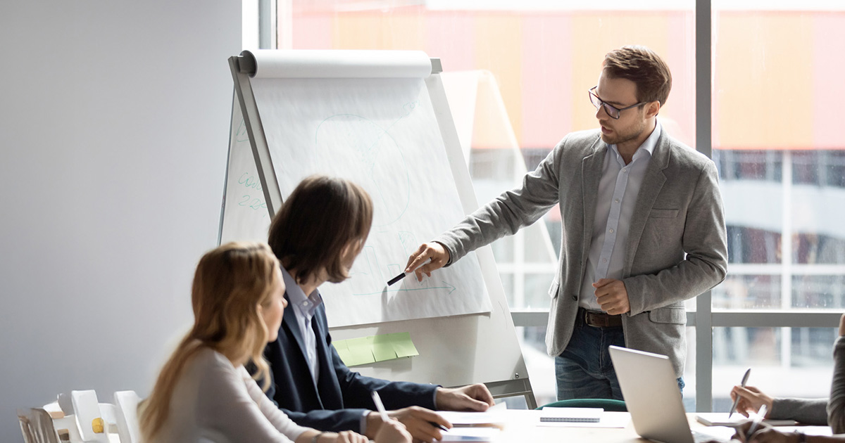 O momento decisivo de um gerente de vendas